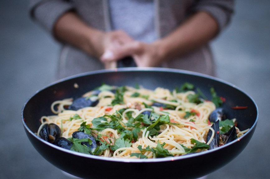 Abel Tasman final mussel pasta