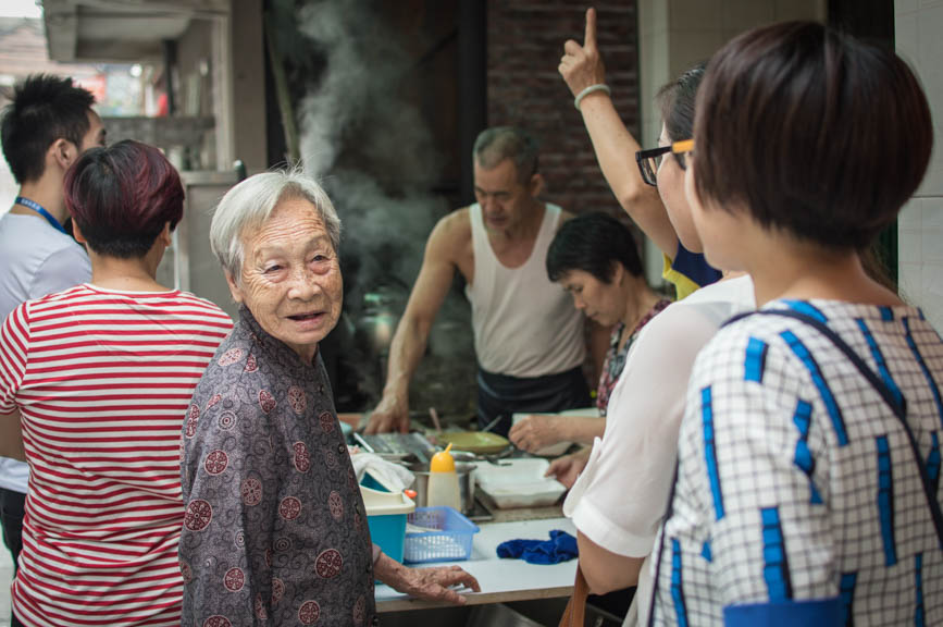 Chinese grand ma - cheung fun line