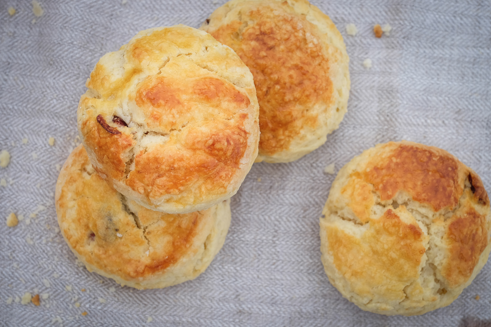 Downtime Cranberry Cream Scones-3