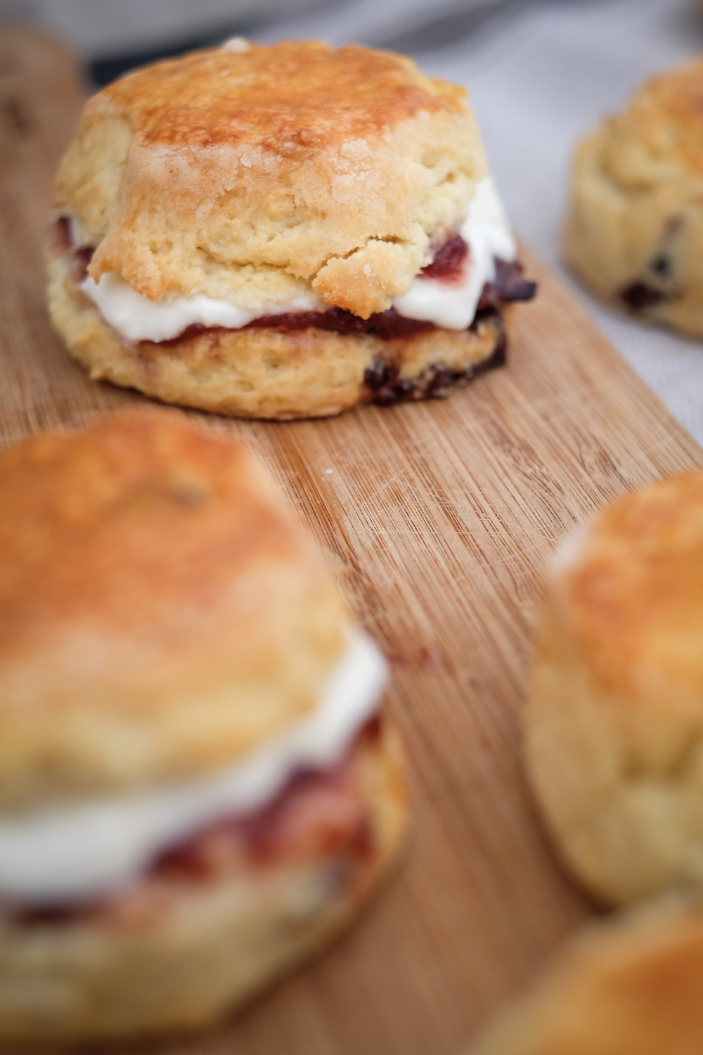 Downtime Cranberry Cream Scones-7