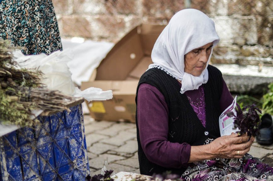 Fethiye flower lady