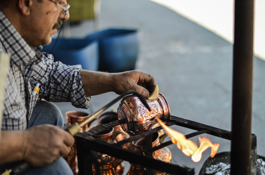 Gaziantep artisan pot