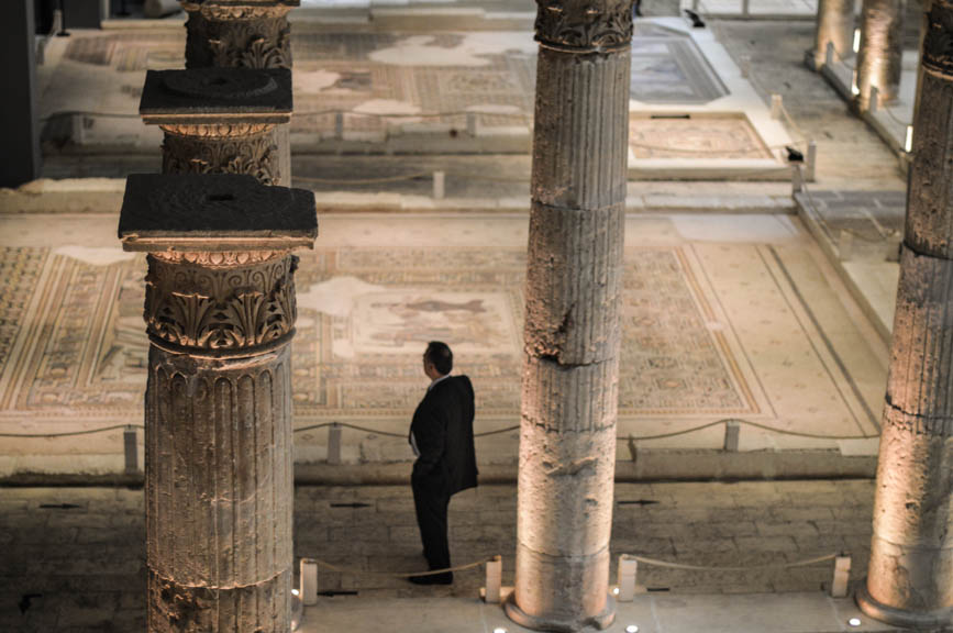 Gaziantep -museum columns