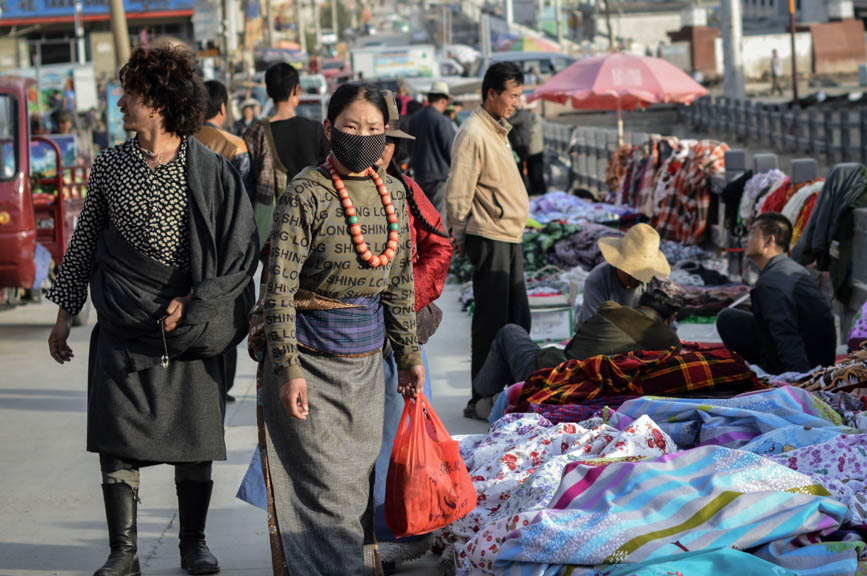 Labrang market