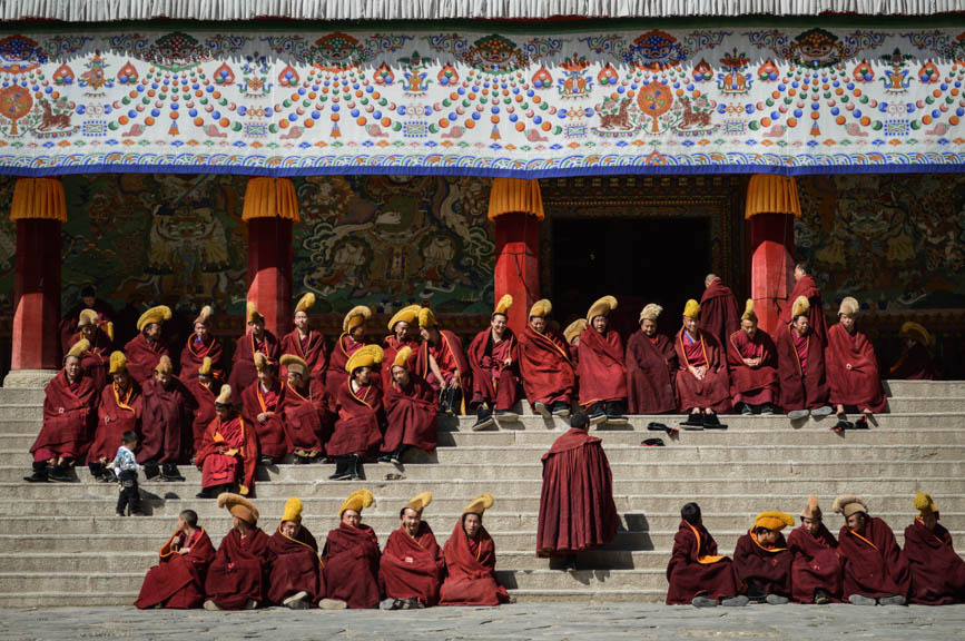 Labrang monks