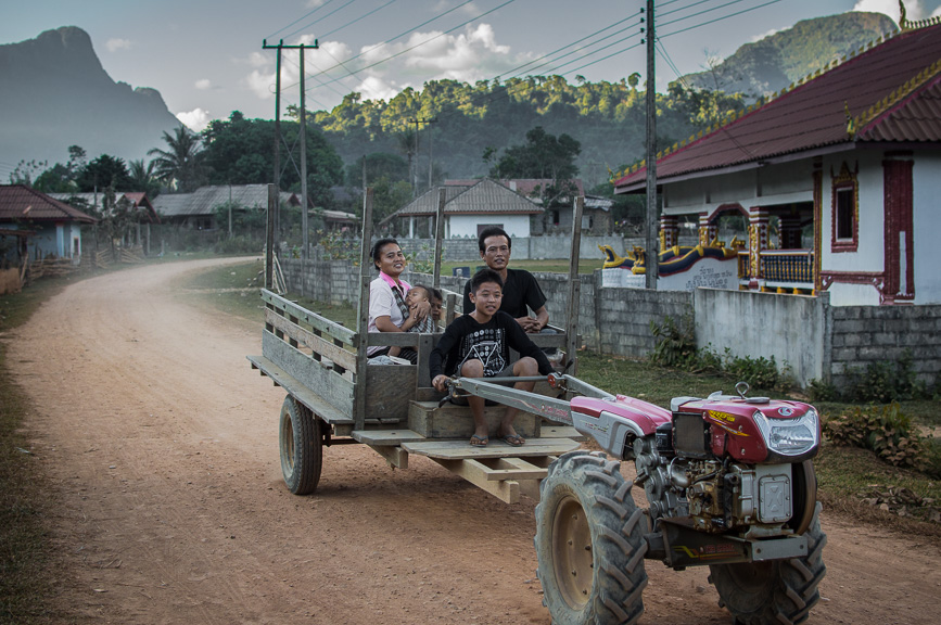 Laos on the road