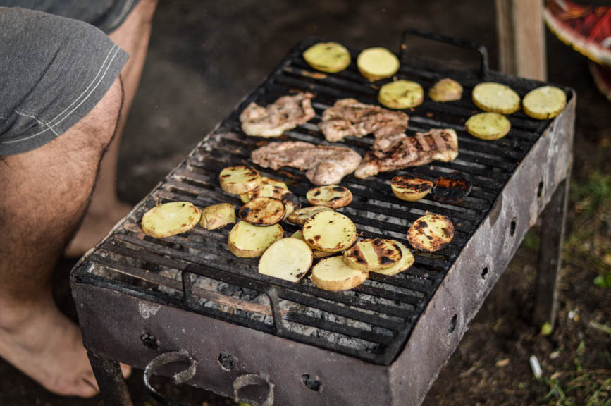 Lycian Way grill potatoes