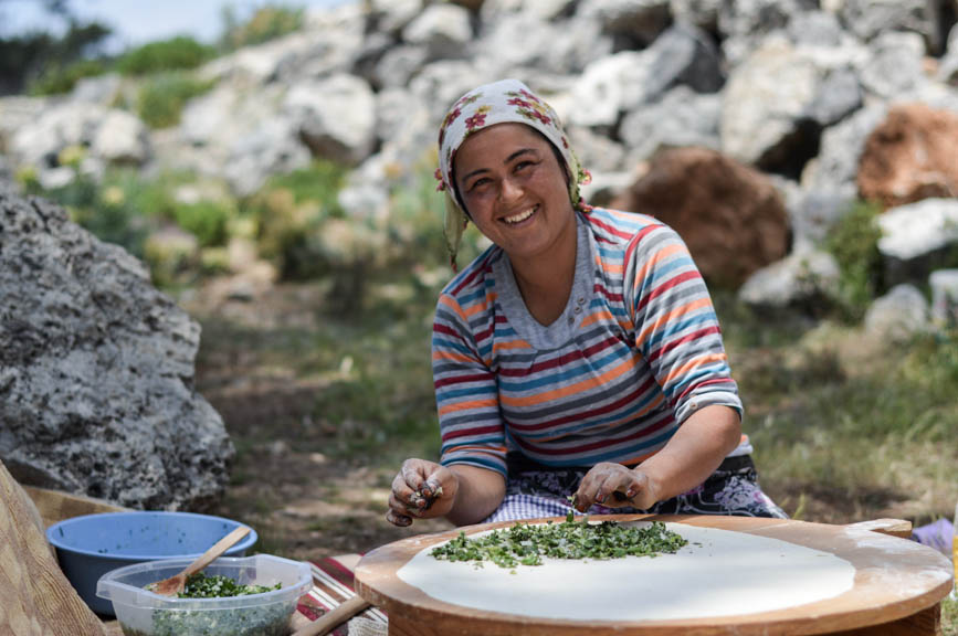 Lycian Way kozagac girl