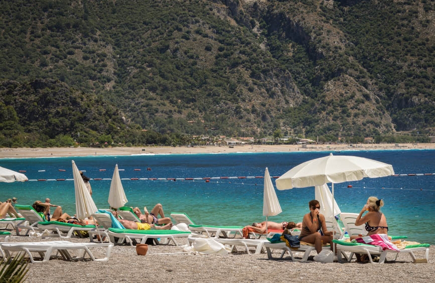 Lycian Way oludeniz tourists