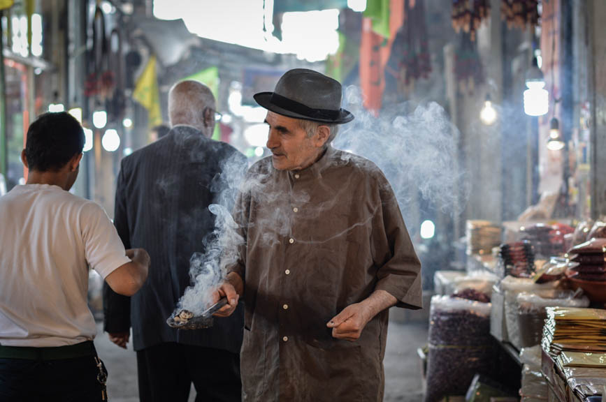 Tabriz bazaar blessing