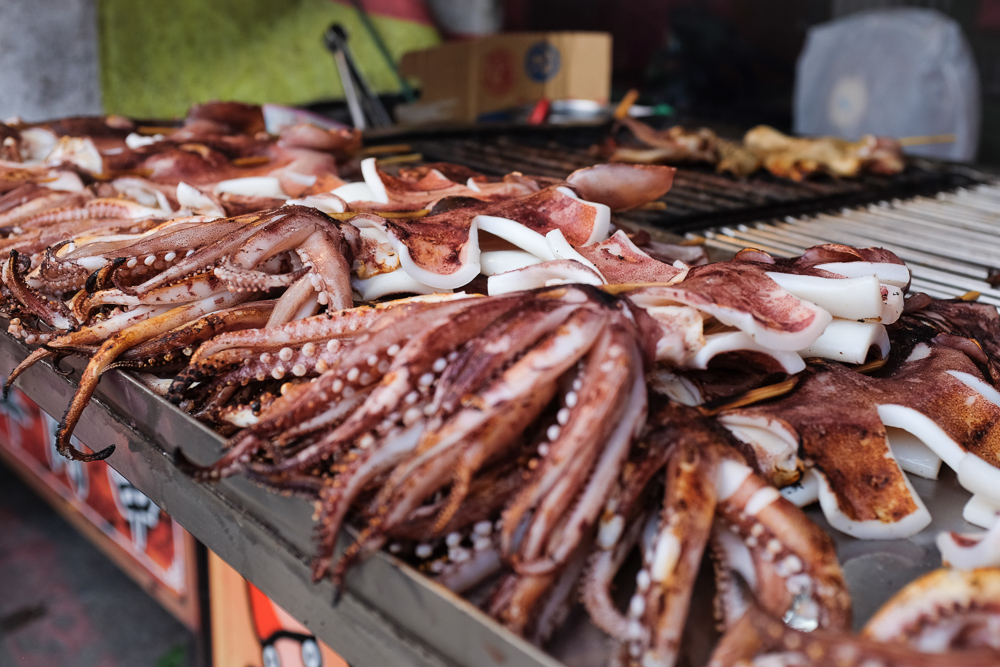 Taiwan-Grilled Giant Squid-The Funnelogy Channe