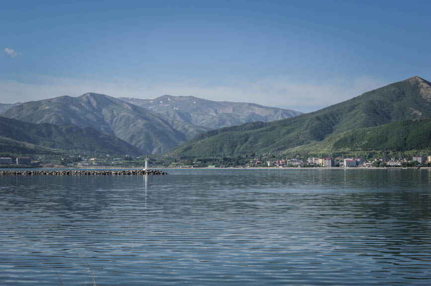 Tatvan town lake