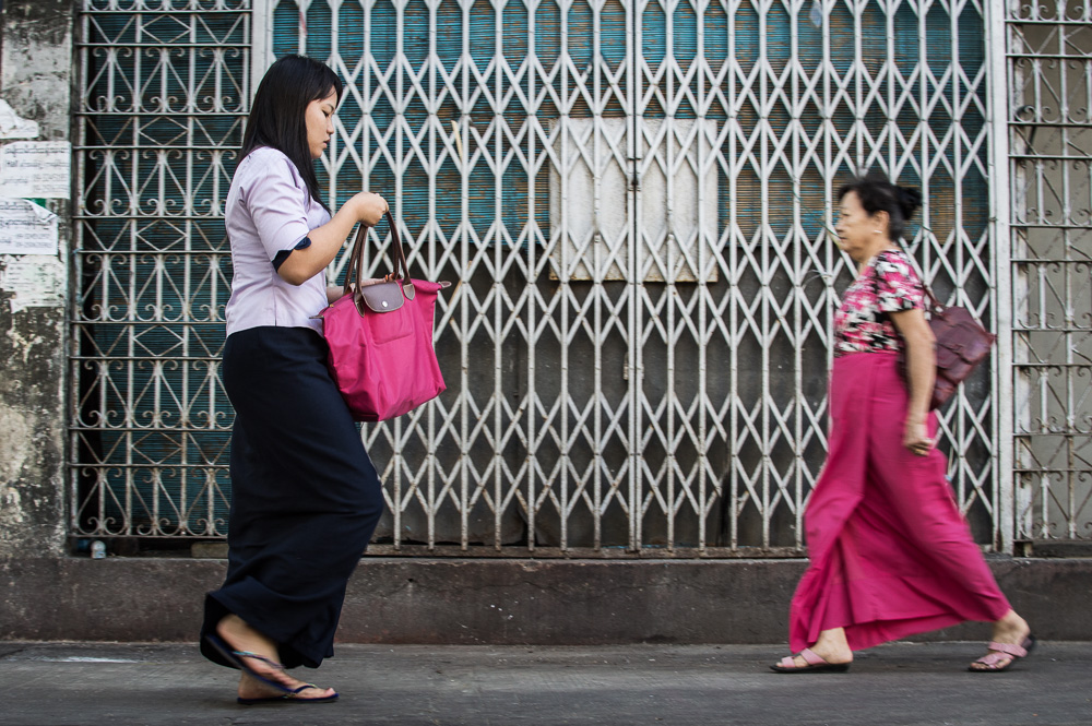 The Woman in Pink