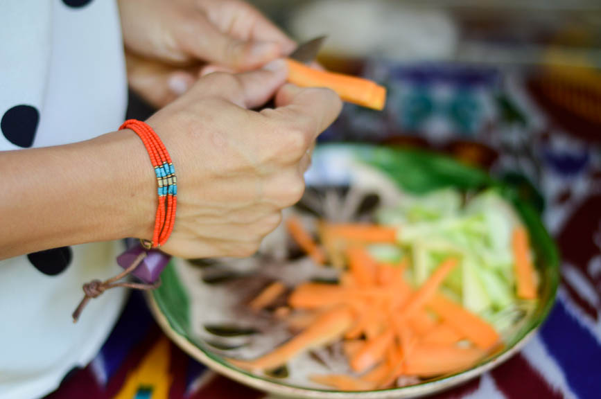 carrot bracelet