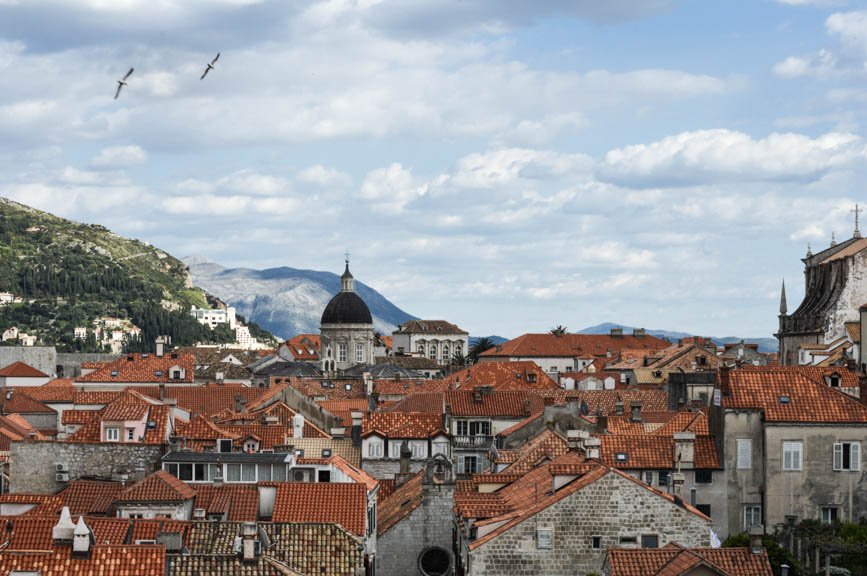 dubrovnik bird eye view