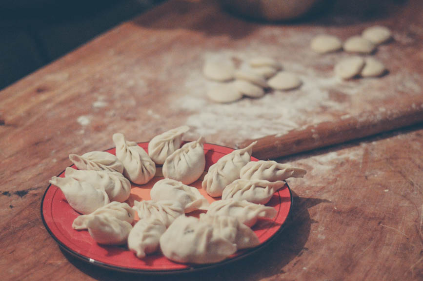 dumpling worktable