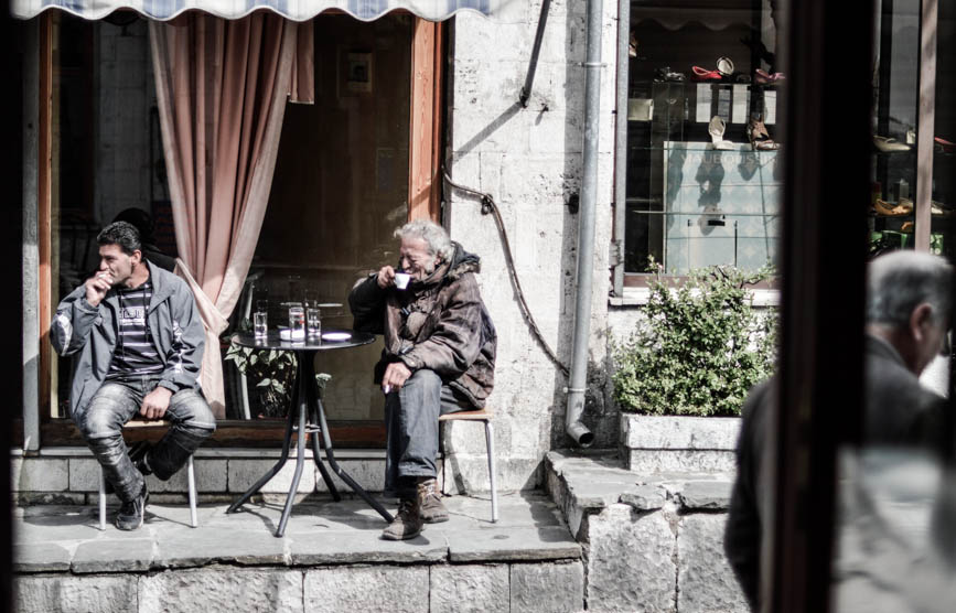 gjirokaster coffee men