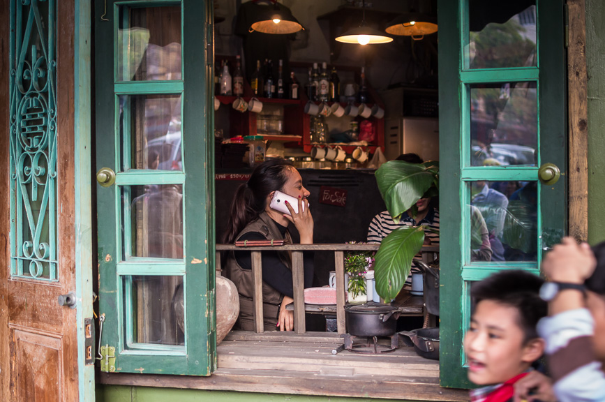 hanoi coffee phone