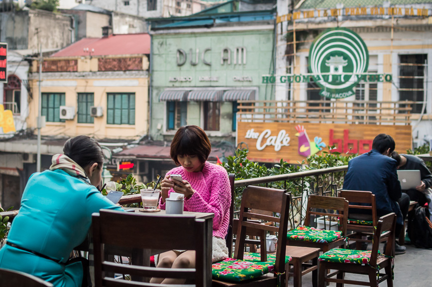 hanoi coffee terrace