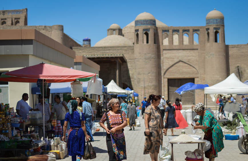 khiva bazaar