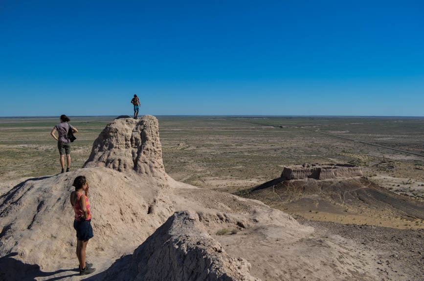 top of khorezm fort