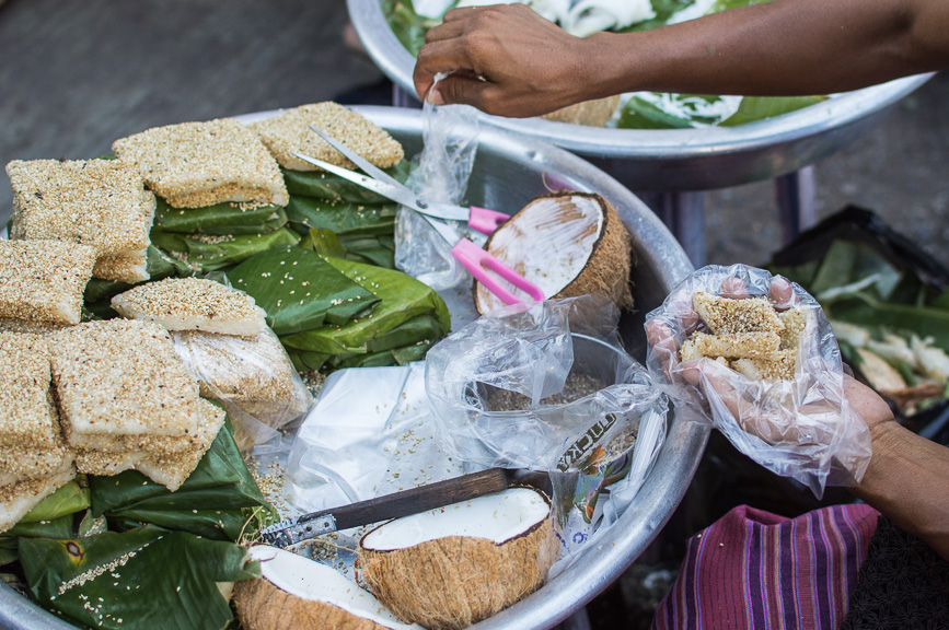 yangon coconut rice cake