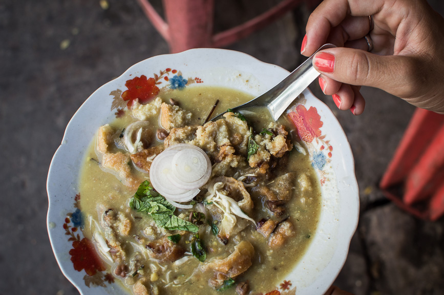 yangon samosa thoke soup