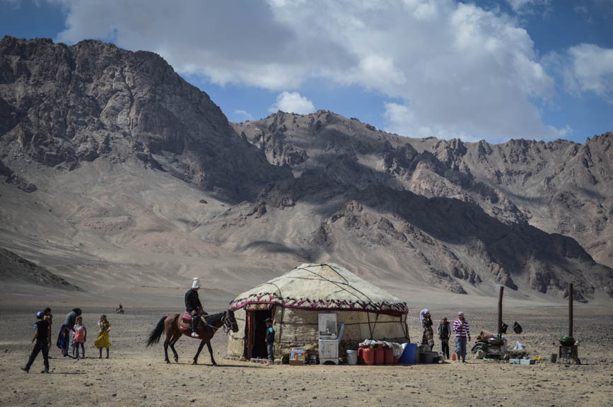 yurts and horses