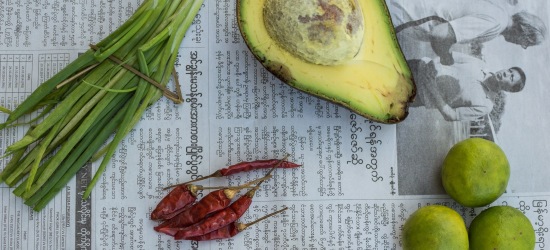 Burmese Rice Paddy Guacamole